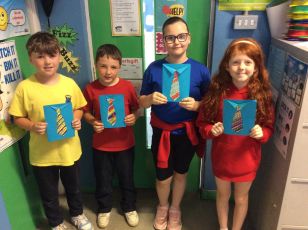 Happy Father's Day from Primary Five